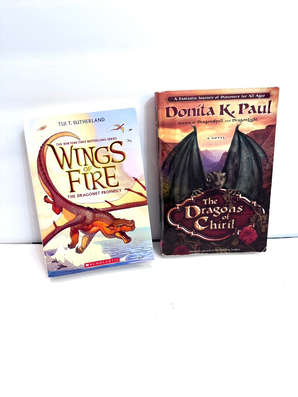 Wings of Fire and Dragons of Chiril Middle Level Kids Books Literature